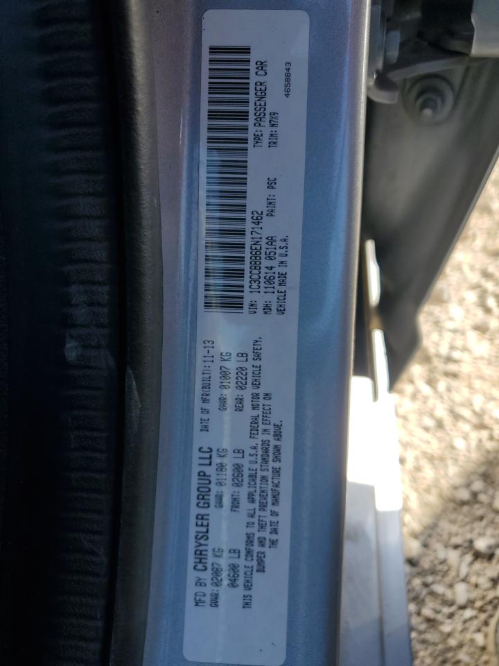 2014 Chrysler 200 Touring VIN: 1C3CCBBB6EN171462 Lot: 92419125