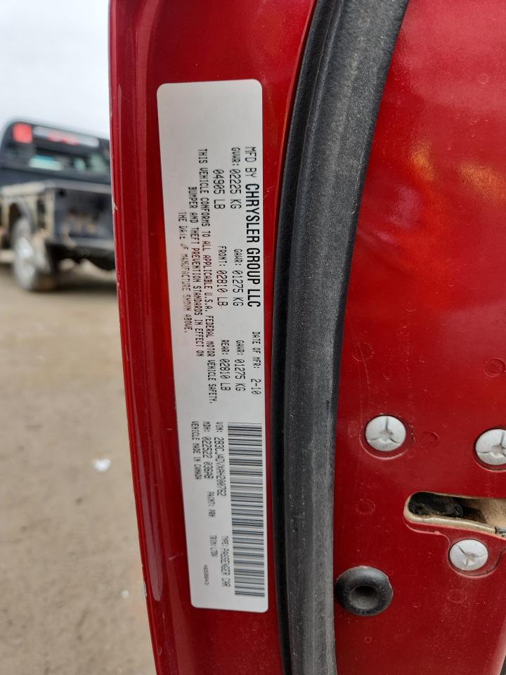 2010 Dodge Challenger Se VIN: 2B3CJ4DVXAH200762 Lot: 93303405