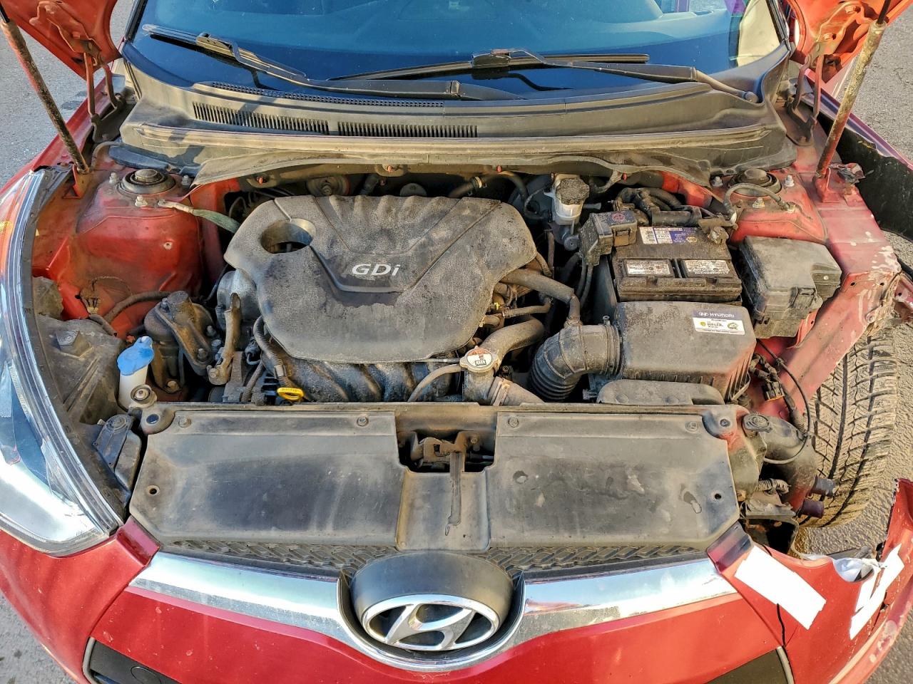 2016 Hyundai Veloster VIN: KMHTC6AD3GU290385 Lot: 94937475