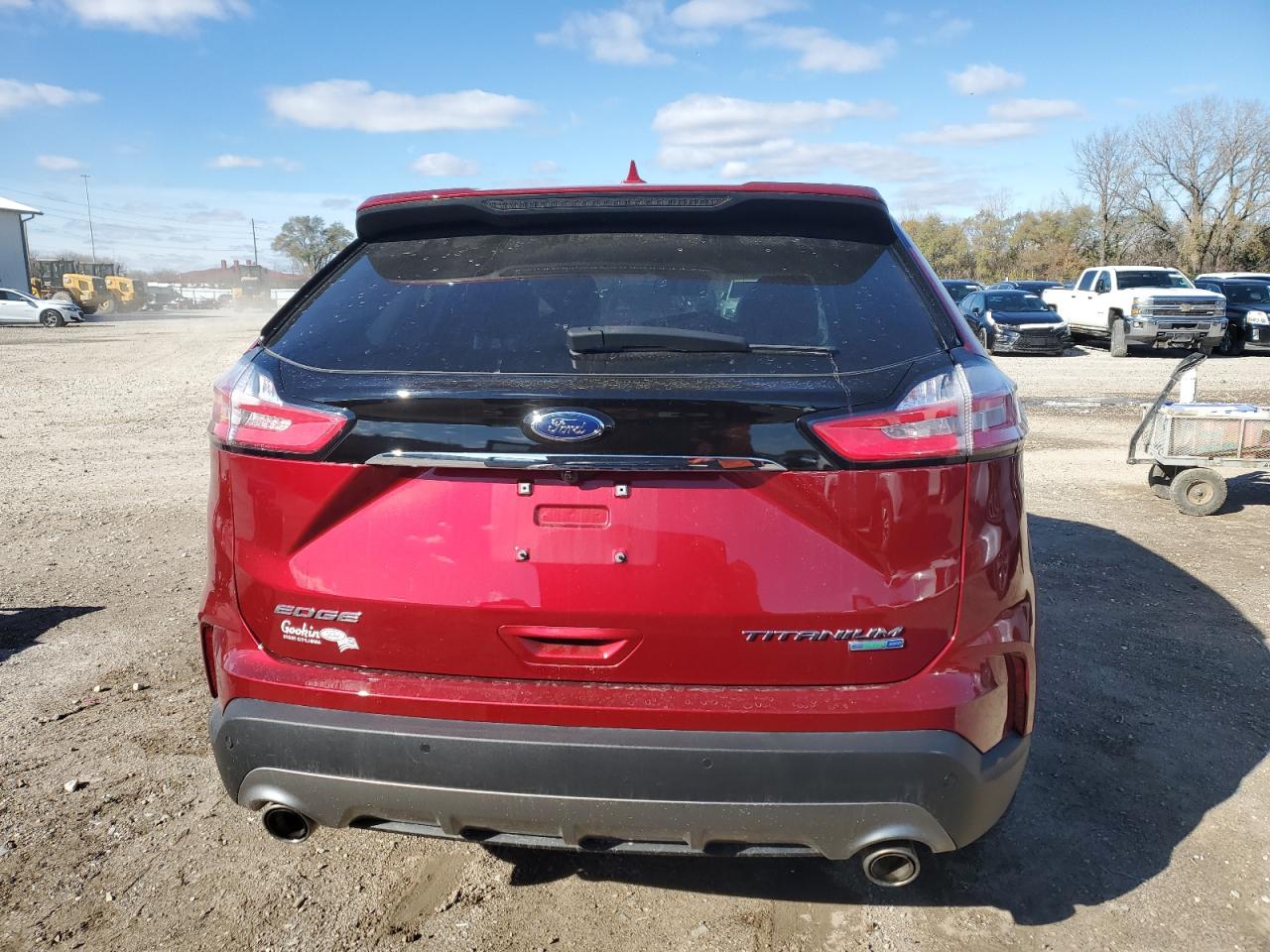 2019 Ford Edge Titanium VIN: 2FMPK4K96KBB93277 Lot: 92154035