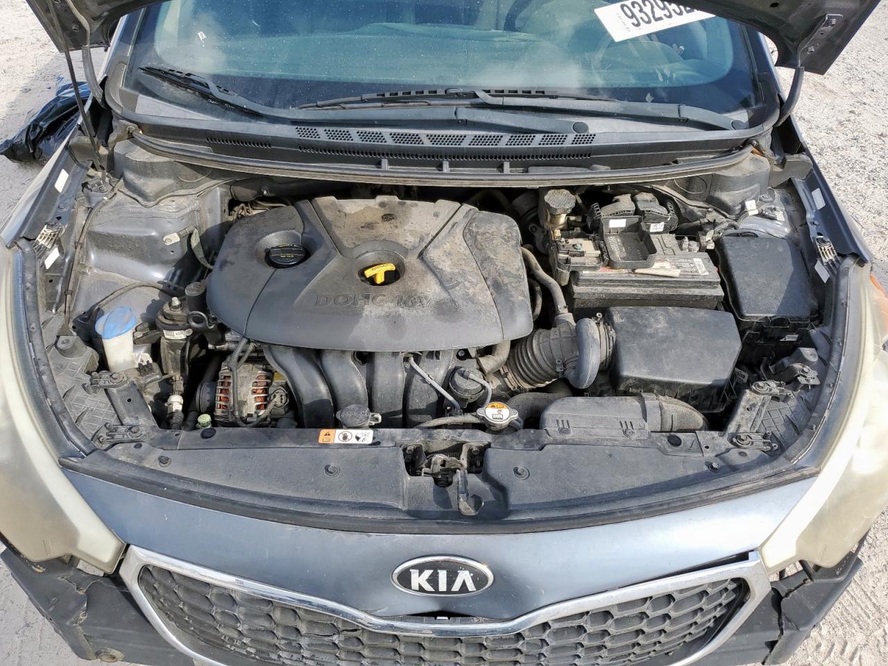 2016 Kia Forte Lx VIN: KNAFK4A6XG5613056 Lot: 93295225