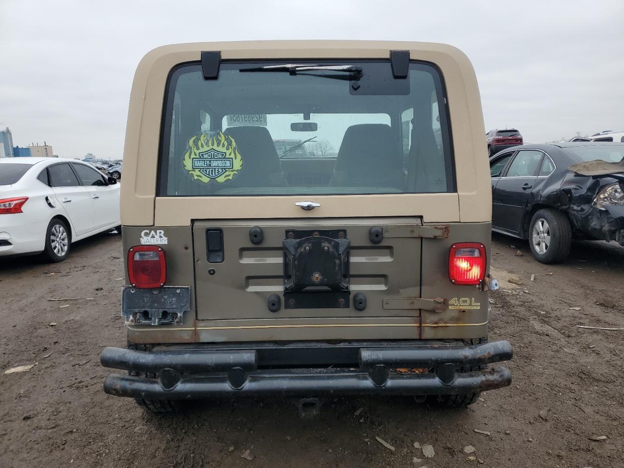 1991 Jeep Wrangler / Yj Sahara VIN: 2J4FY49S3MJ124671 Lot: 92989765