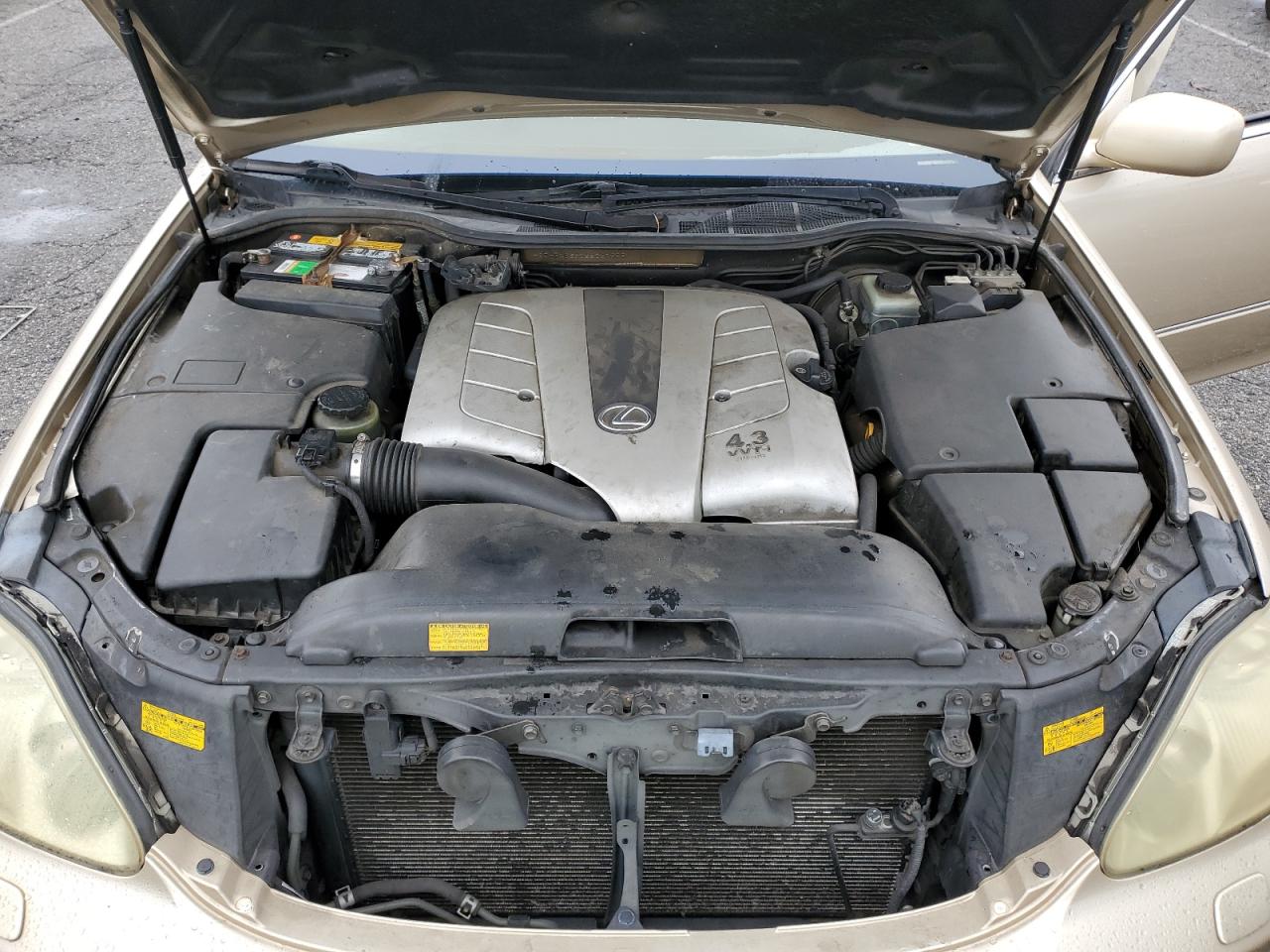 2005 Lexus Ls 430 VIN: JTHBN36F055021222 Lot: 92351115