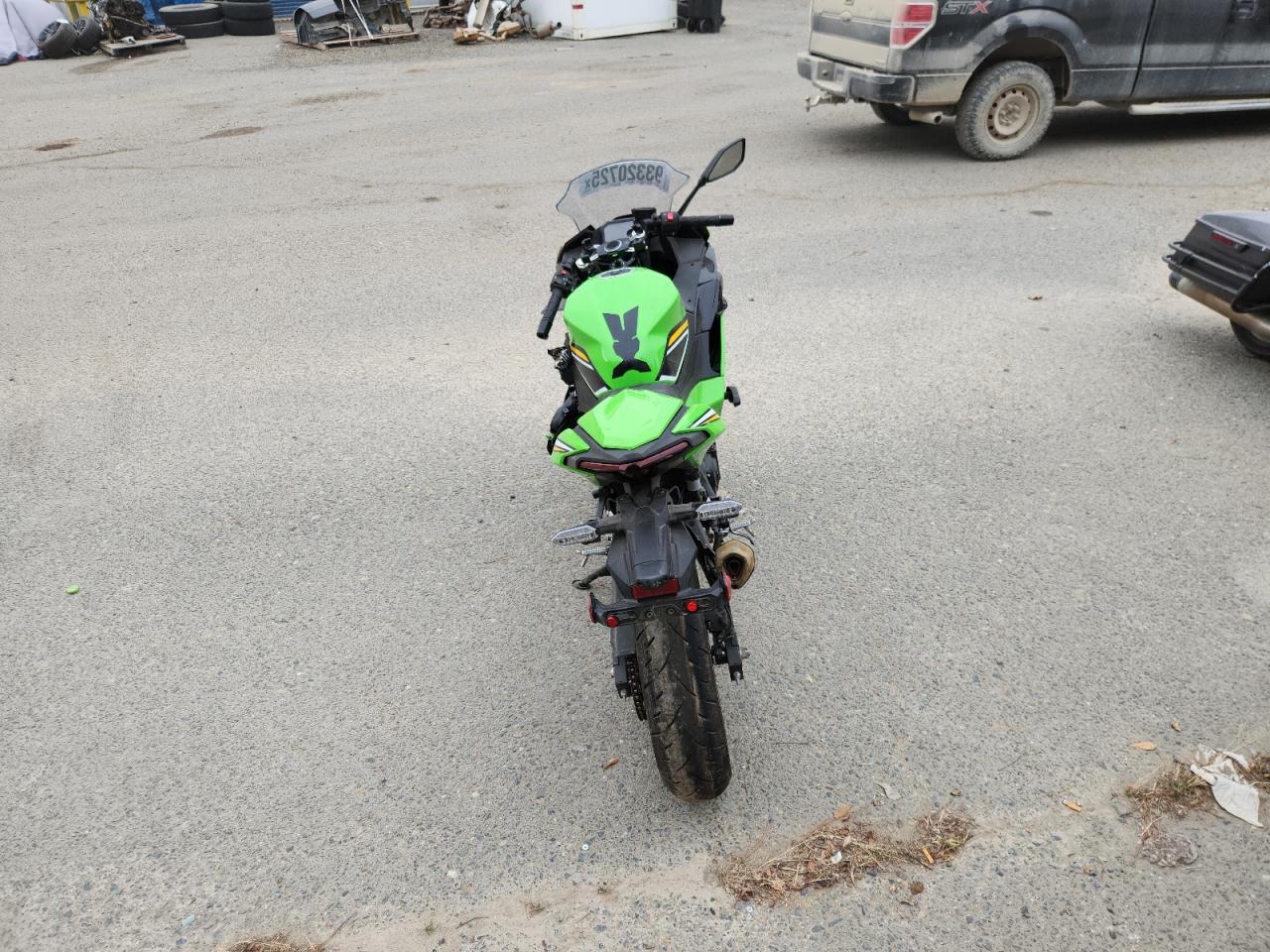 2025 Kawasaki Ex500 A VIN: ML5EXGJ14SDA58512 Lot: 93320725