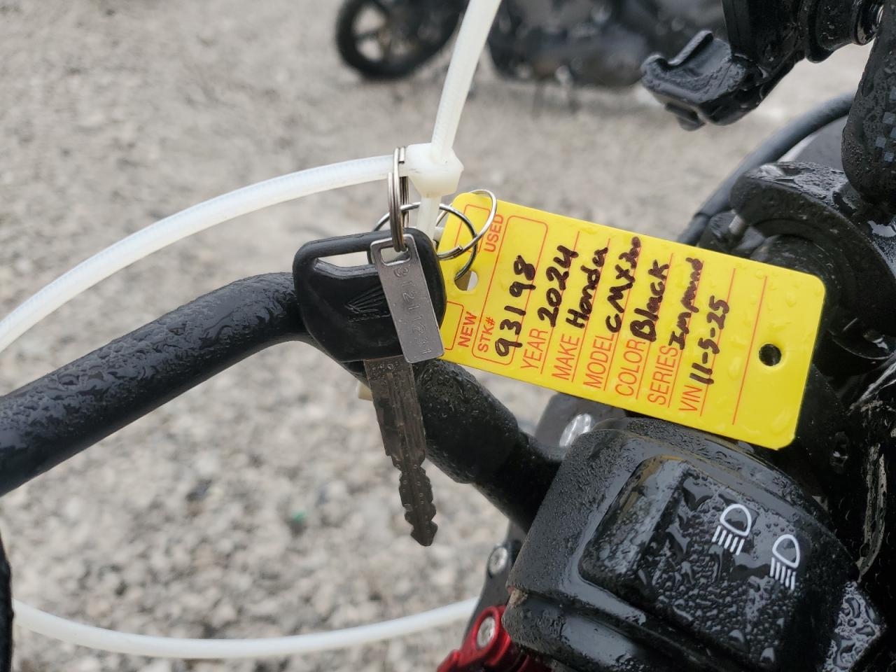 2024 Honda Cmx300 VIN: MLHNC5302R5700721 Lot: 93507685