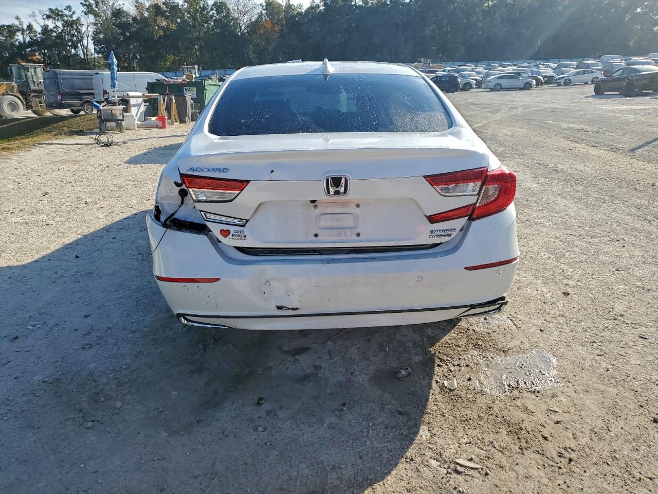 2022 Honda Accord Touring Hybrid VIN: 1HGCV3F94NA003797 Lot: 93037765