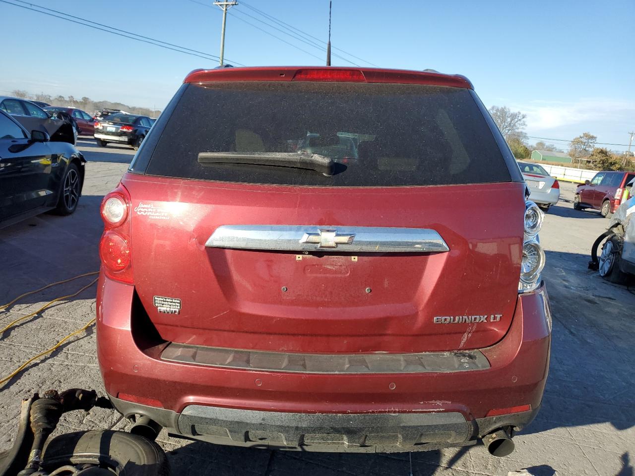 2011 Chevrolet Equinox Lt VIN: 2CNFLNE57B6421352 Lot: 92526465
