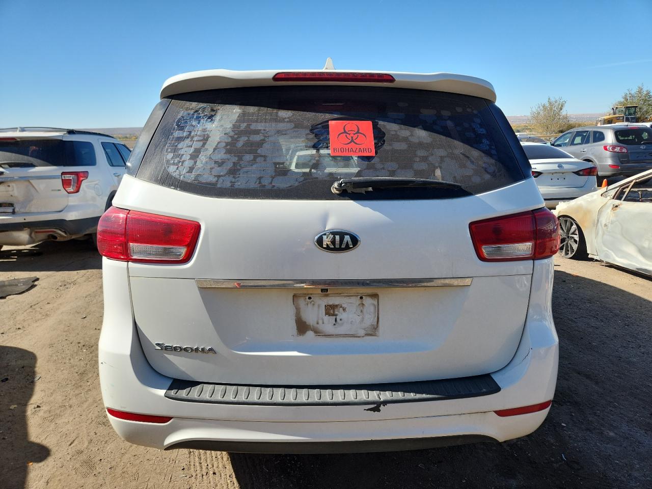 2016 Kia Sedona L VIN: KNDMA5C17G6186689 Lot: 92157645