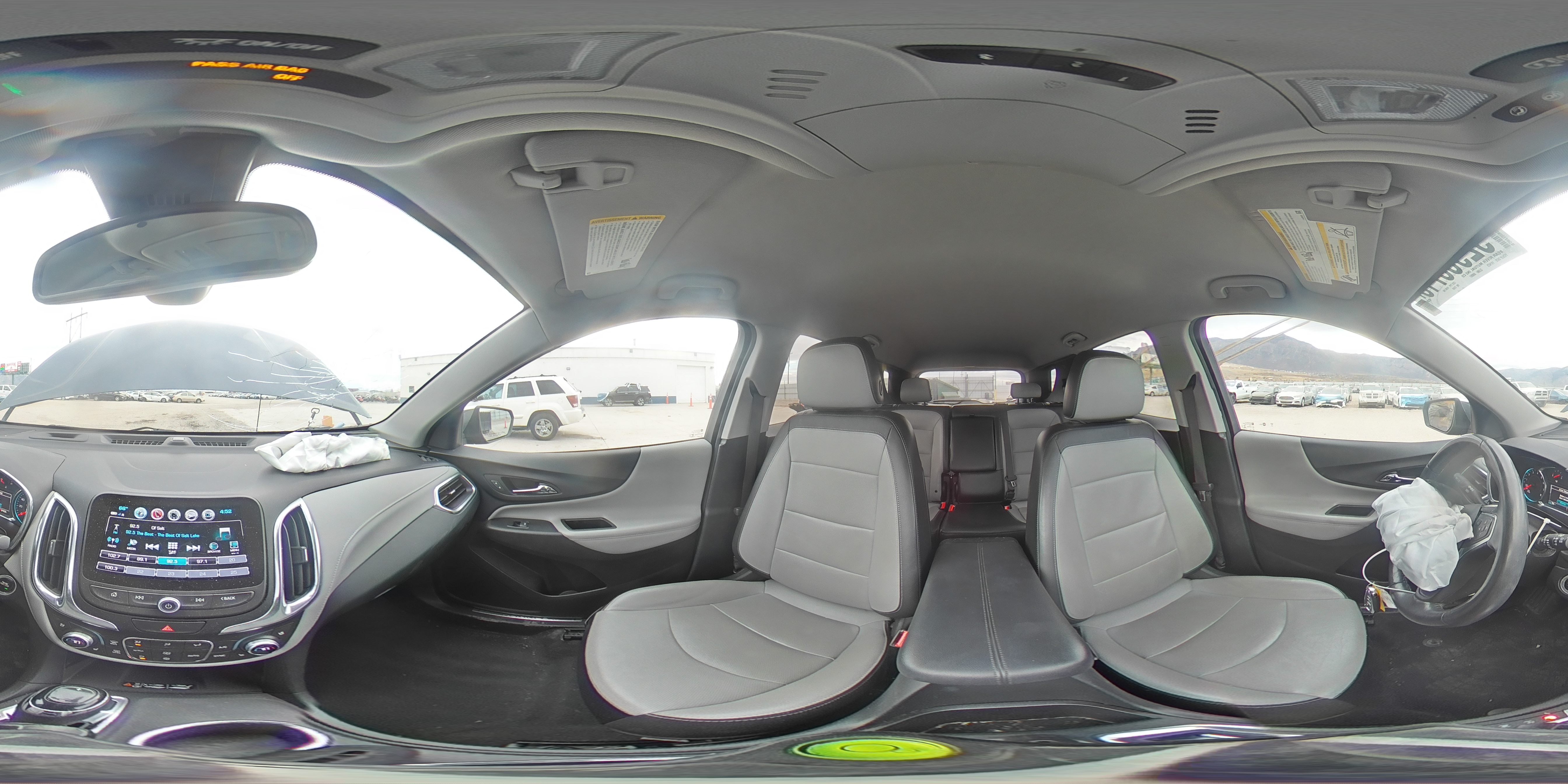 2018 Chevrolet Equinox Premier VIN: 3GNAXVEV1JL131869 Lot: 92955715