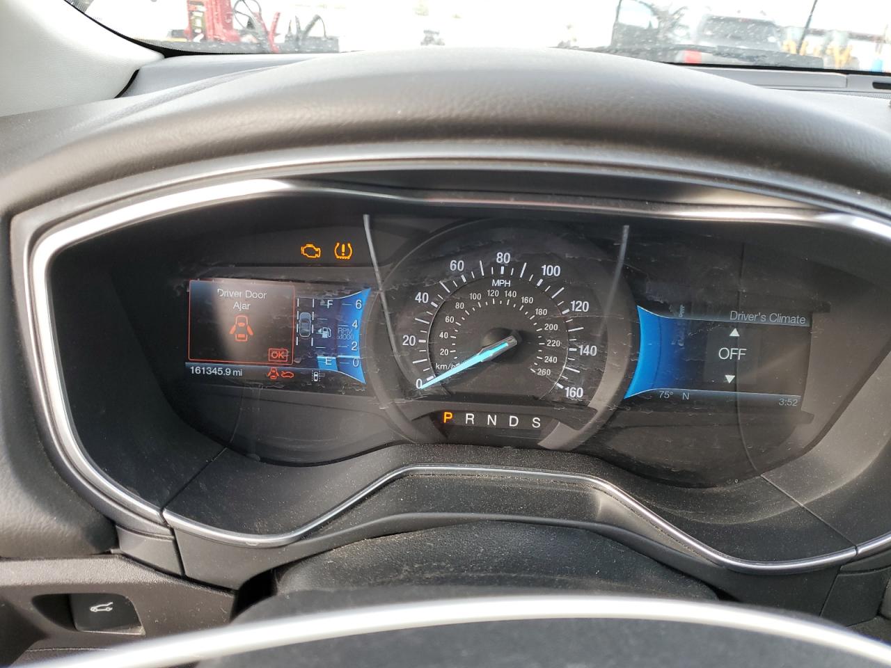 2014 Ford Fusion Titanium VIN: 3FA6P0K90ER241944 Lot: 92492115