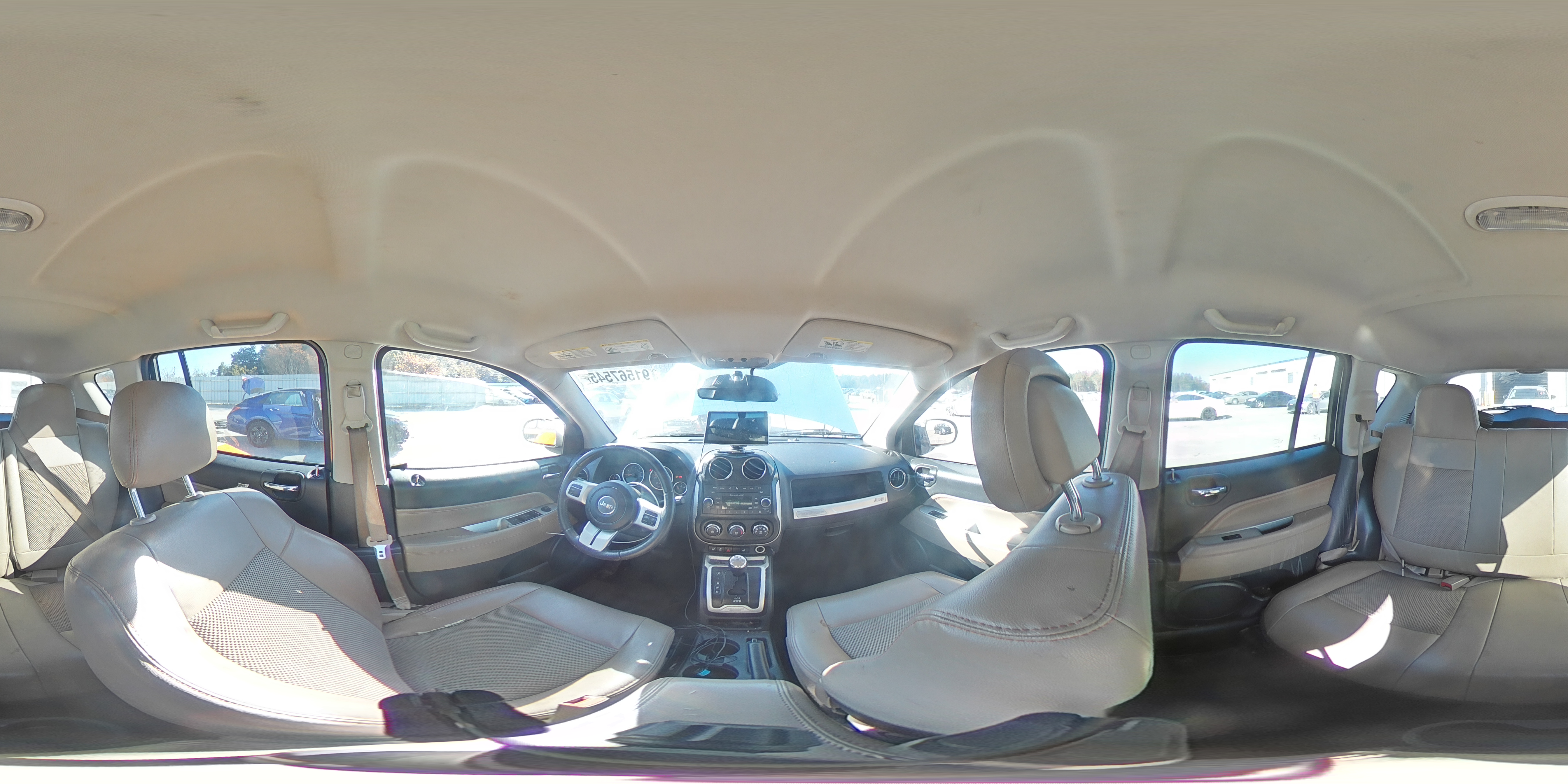 2017 Jeep Compass Latitude VIN: 1C4NJCEA2HD151495 Lot: 91567545