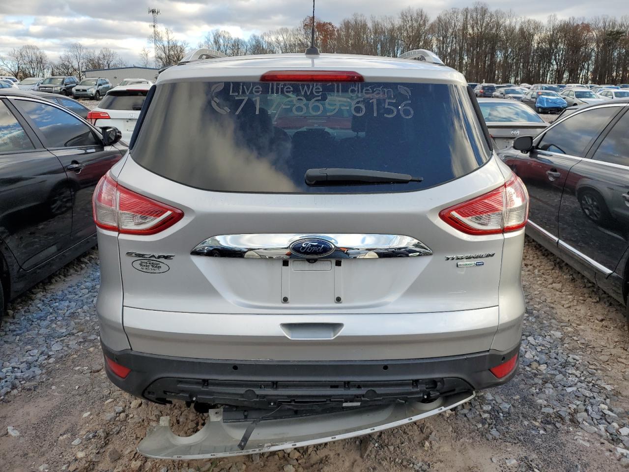 2014 Ford Escape Titanium VIN: 1FMCU9JX0EUC56216 Lot: 91078485