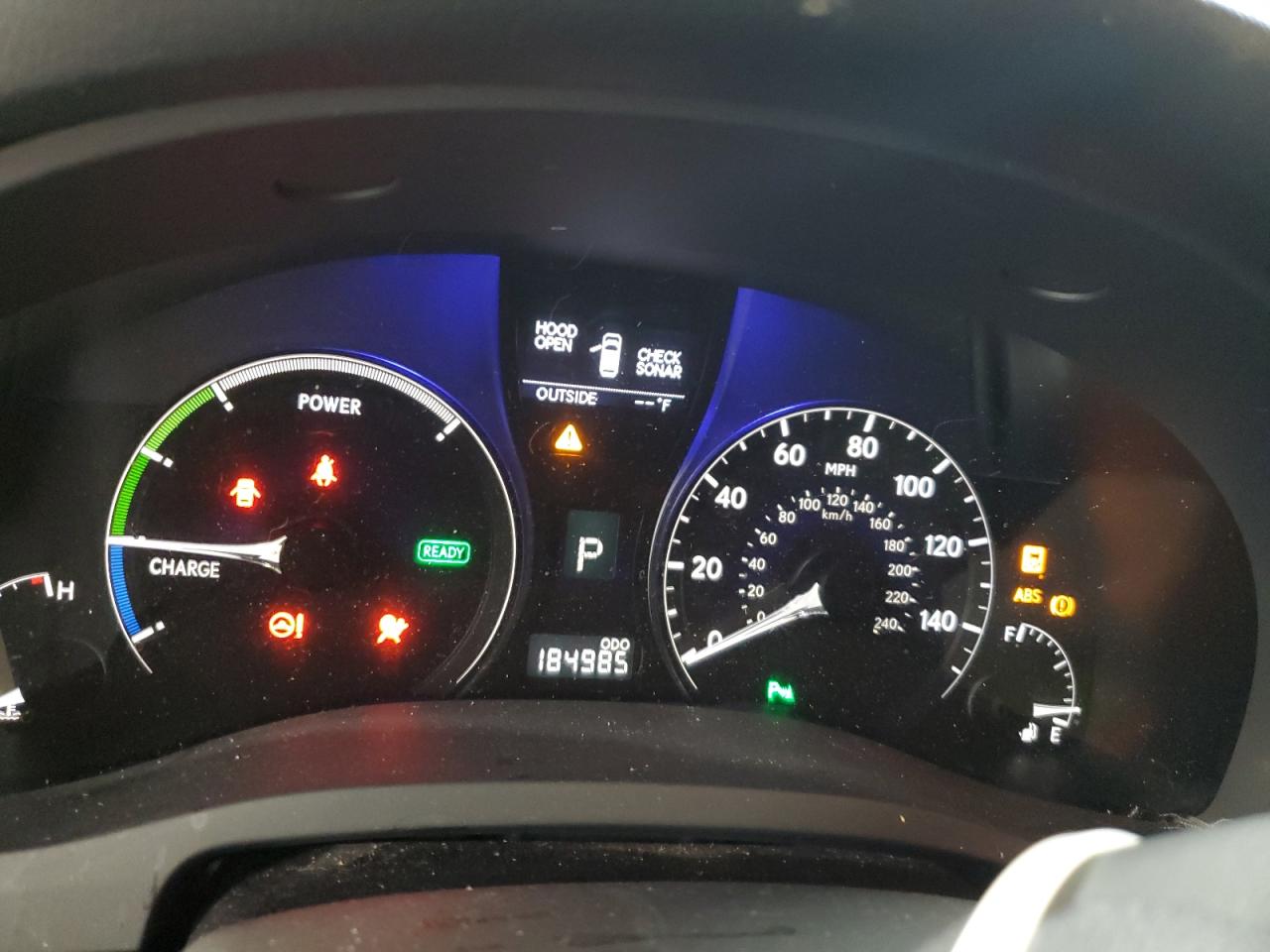 2011 Lexus Rx 450H VIN: JTJZB1BA4B2005509 Lot: 92416205