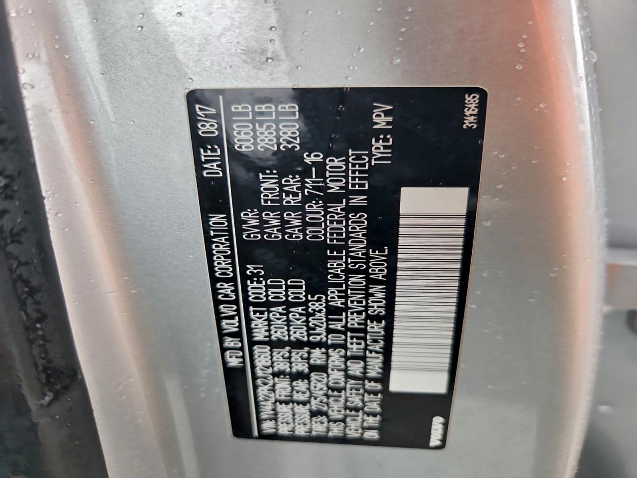 2018 Volvo Xc90 T6 VIN: YV4A22PK2J1218600 Lot: 94142885