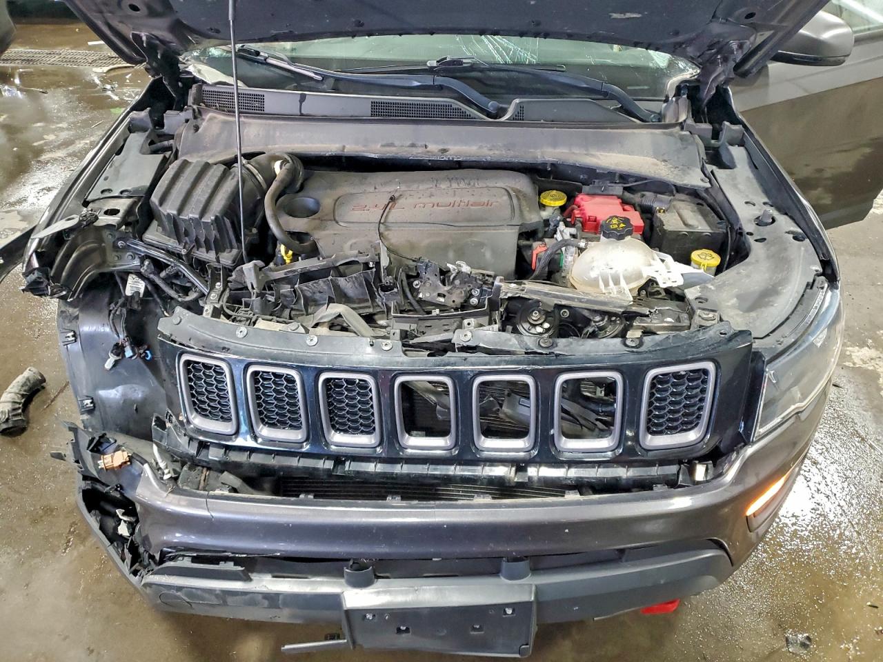 2019 Jeep Compass Trailhawk VIN: 3C4NJDDB1KT727787 Lot: 93847325