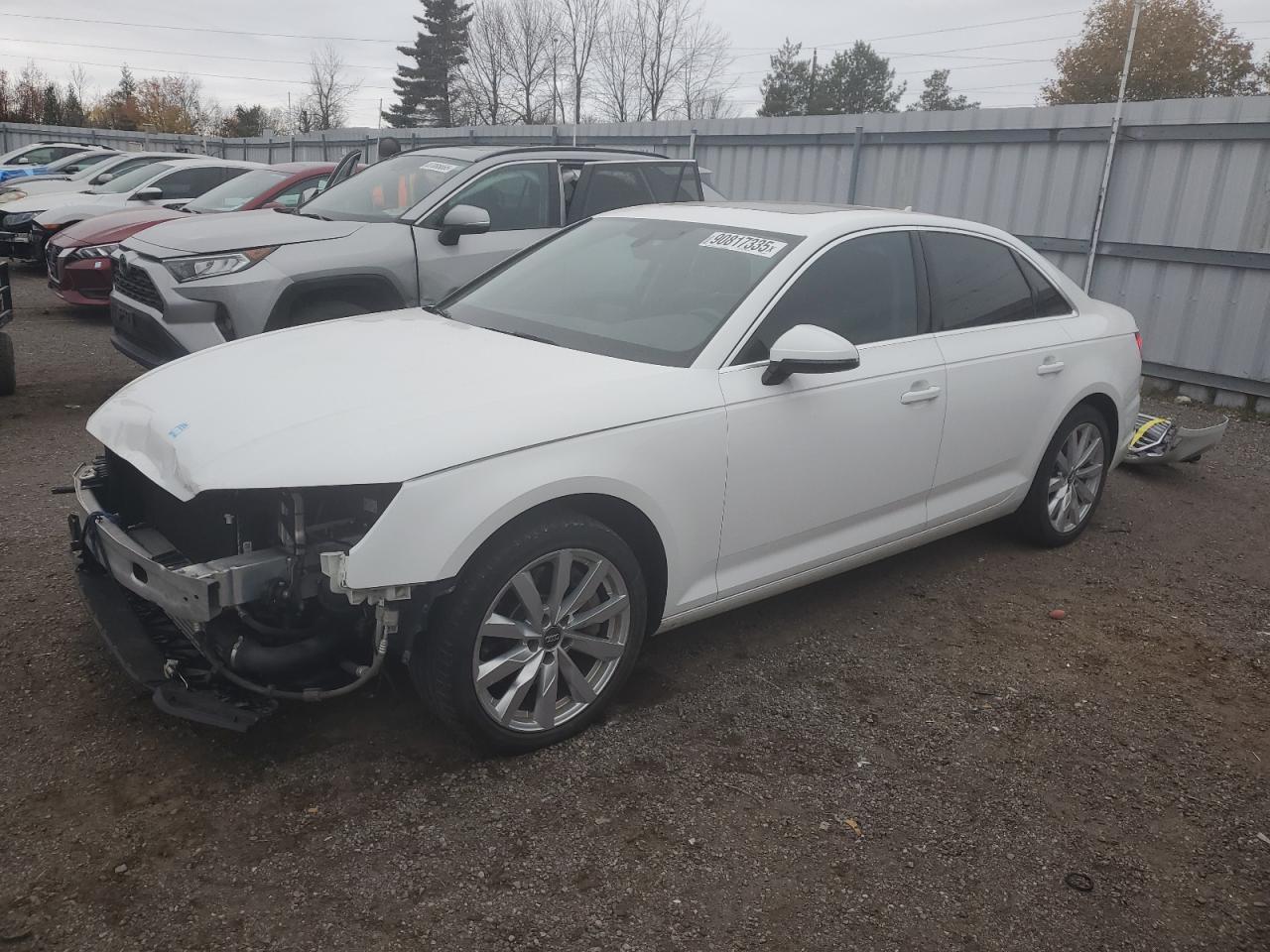 2019 Audi A4 Komfort VIN: WAUANAF42KN009498 Lot: 90817335