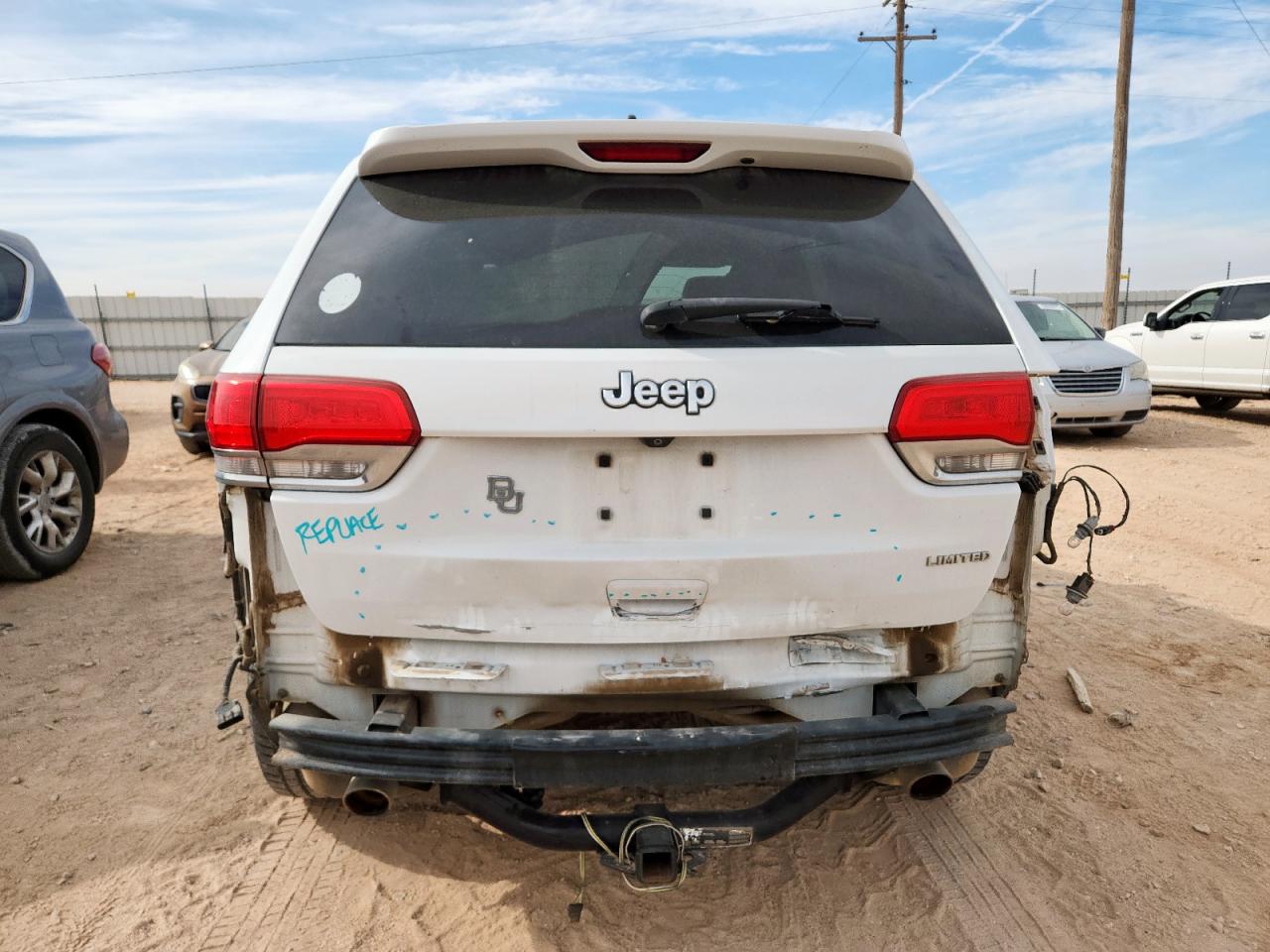 2014 Jeep Grand Cherokee Limited VIN: 1C4RJEBTXEC187584 Lot: 93185895