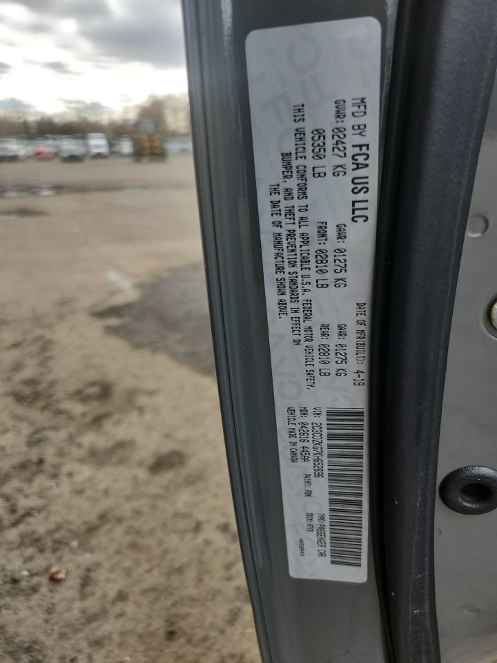 2019 Dodge Challenger Gt VIN: 2C3CDZKG7KH652696 Lot: 91740465