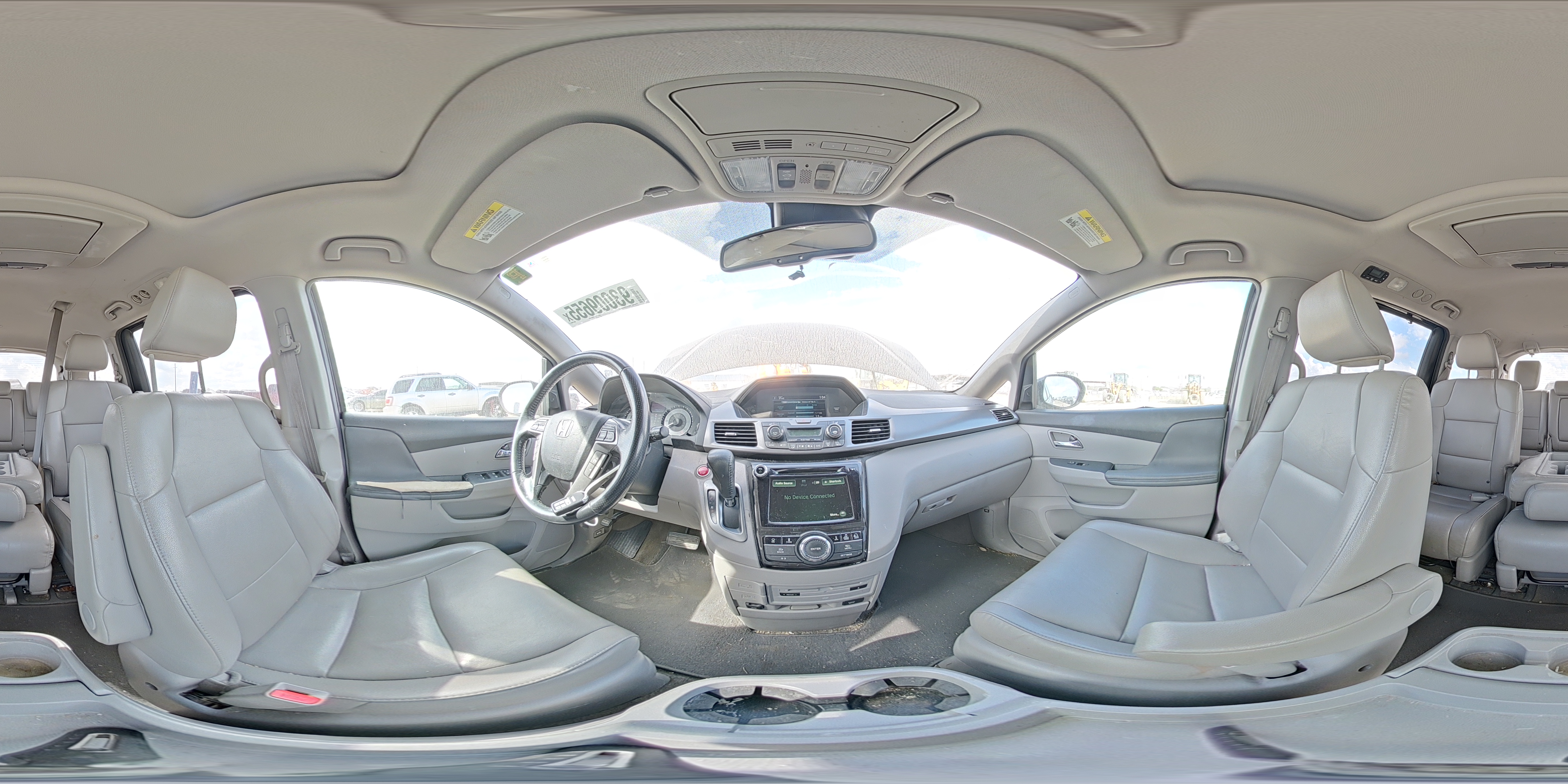 2014 Honda Odyssey To VIN: 5FNRL5H94EB008352 Lot: 93009655