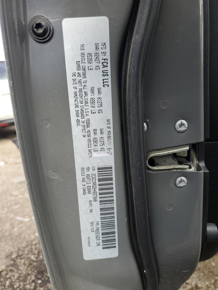 2017 Chrysler 300 Limited VIN: 2C3CCARG2HH657808 Lot: 90887455