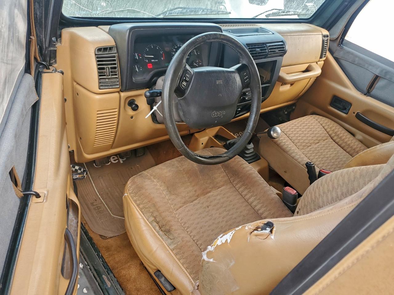 1998 Jeep Wrangler / Tj Sport VIN: 1J4FY19S2WP707866 Lot: 93644345