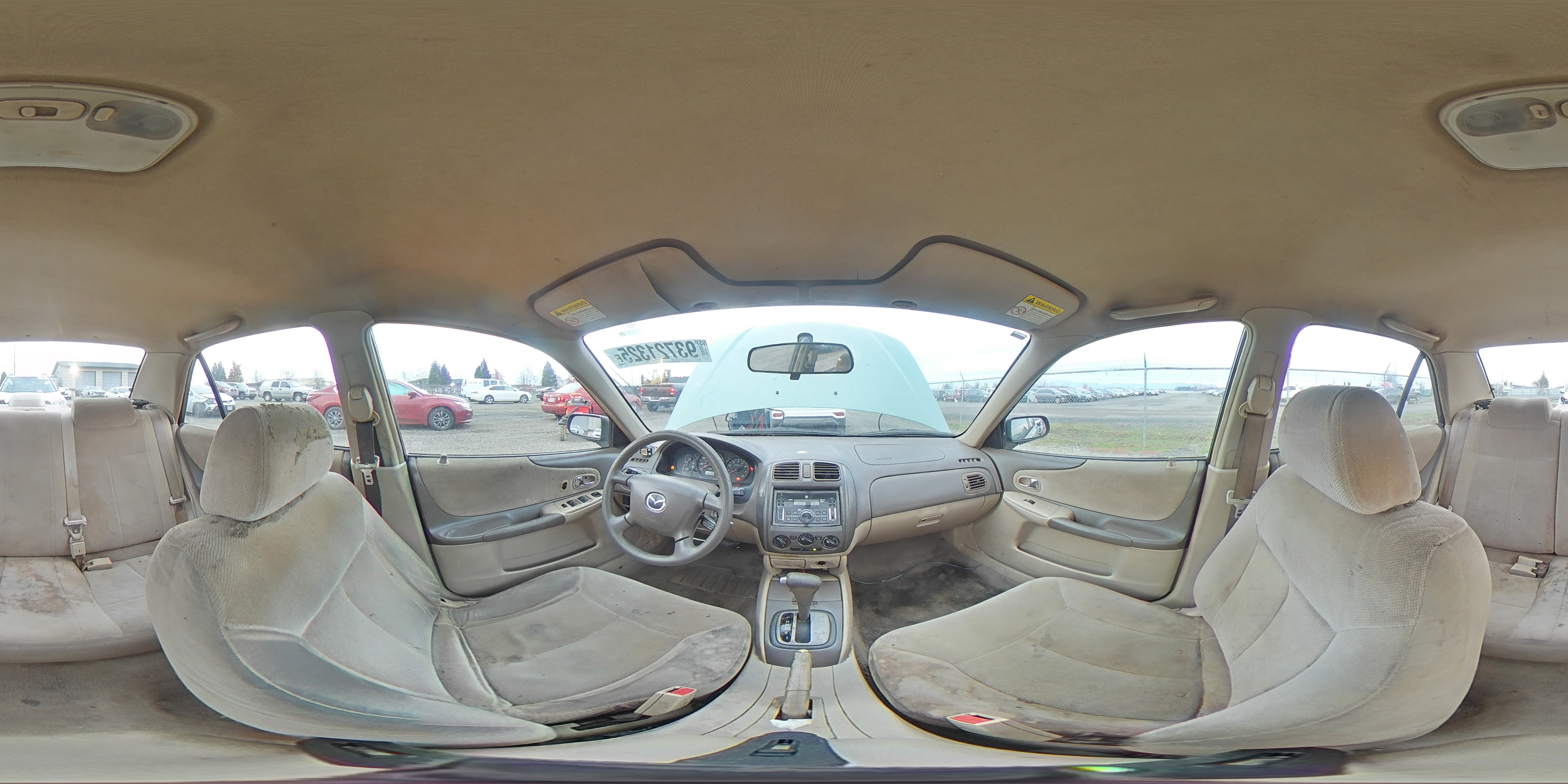 2001 Mazda Protege Dx VIN: JM1BJ222610448065 Lot: 93721325