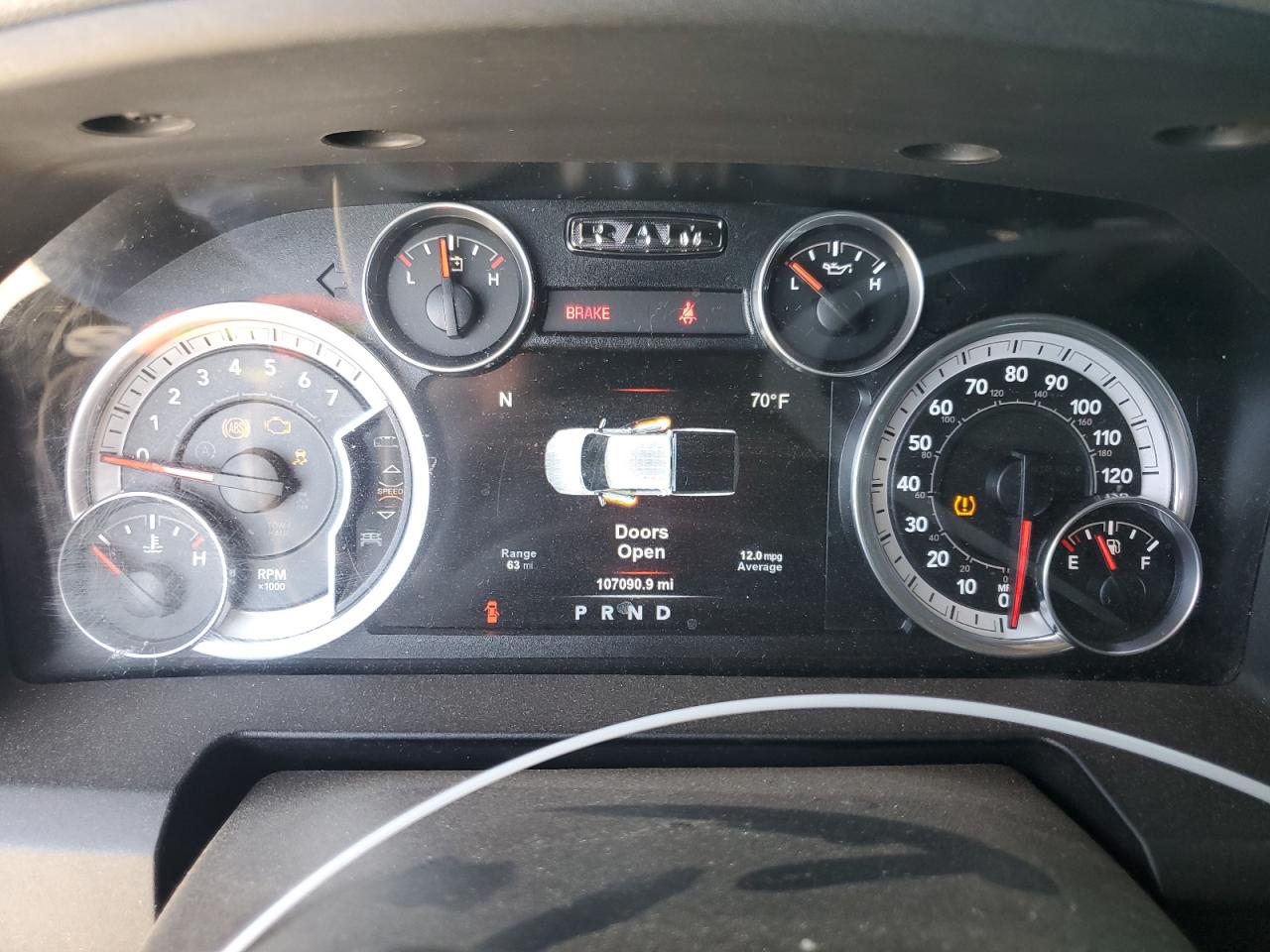 2015 Ram 1500 Slt VIN: 1C6RR7LT3FS527241 Lot: 91712105