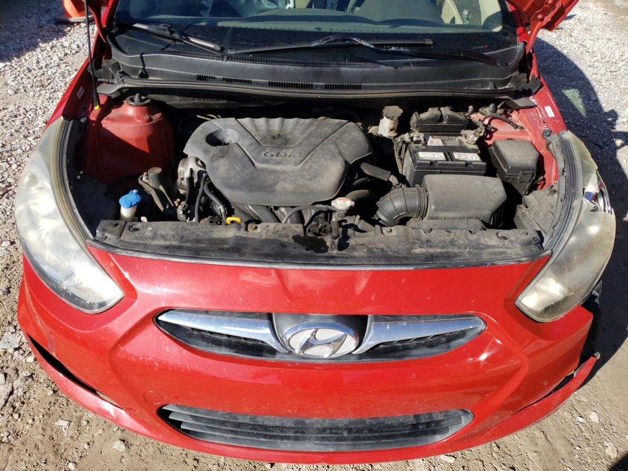 2013 Hyundai Accent Gls VIN: KMHCT4AE8DU288771 Lot: 92631985