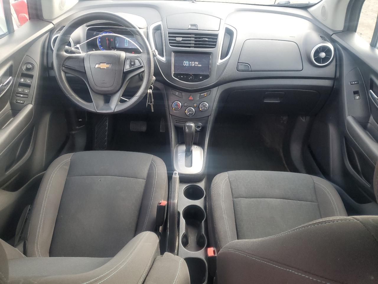 2016 Chevrolet Trax Ls VIN: KL7CJNSBXGB625331 Lot: 92509415