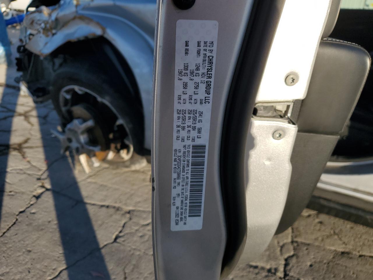 2013 Dodge Journey Crew VIN: 3C4PDDDG4DT590066 Lot: 85413145