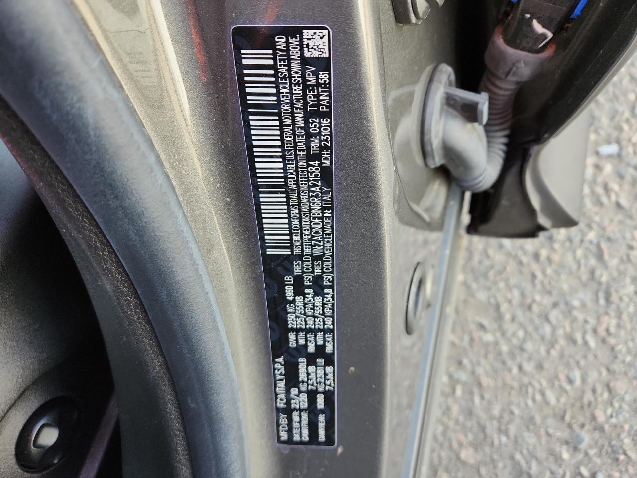 2024 Dodge Hornet Gt Plus VIN: ZACNDFBN6R3A21584 Lot: 92870775