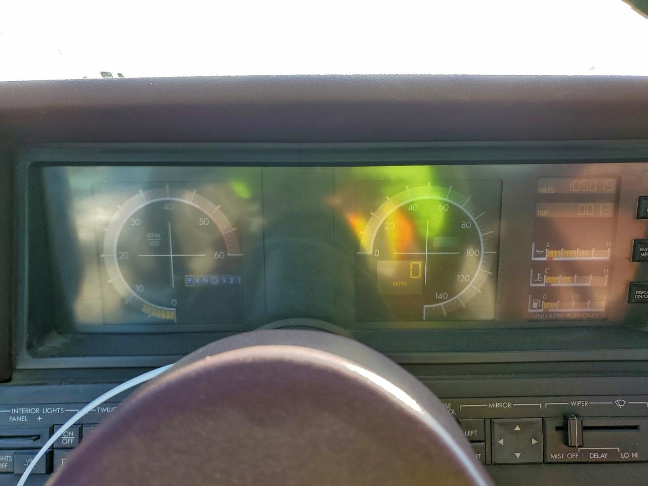 1989 Cadillac Allante VIN: 1G6VR3188KU101786 Lot: 93712285