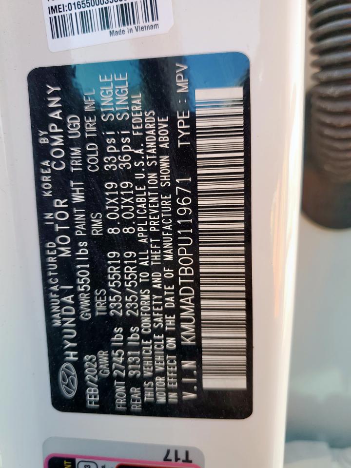 2023 Genesis Gv70 Base VIN: KMUMADTB0PU119671 Lot: 91702125