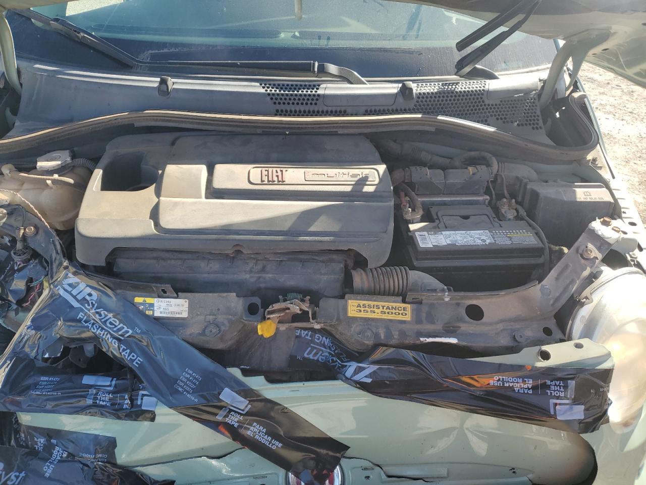 2013 Fiat 500 Pop VIN: 3C3CFFAR5DT747683 Lot: 91765615