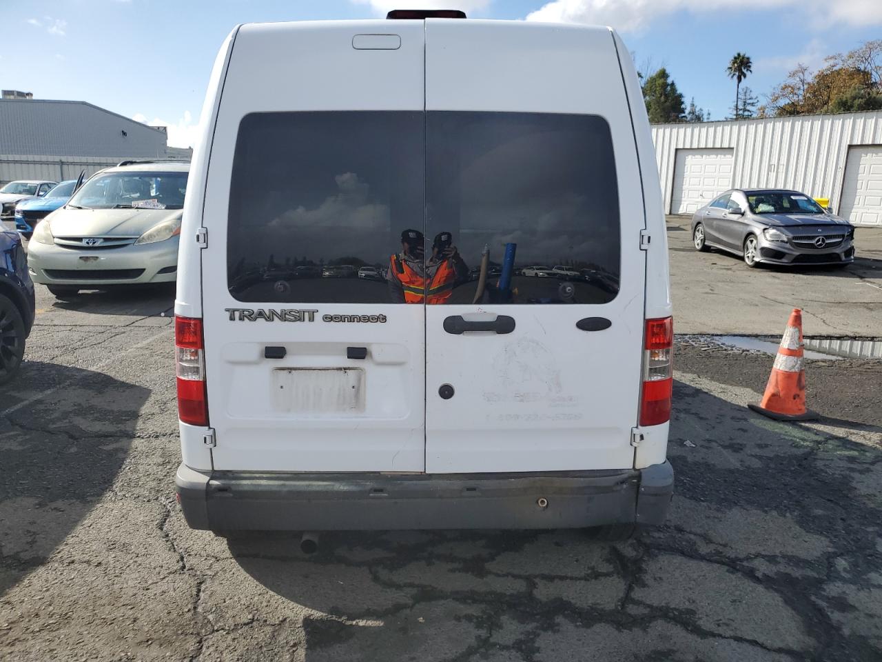 2010 Ford Transit Connect Xl VIN: NM0LS7CN0AT018700 Lot: 93036425