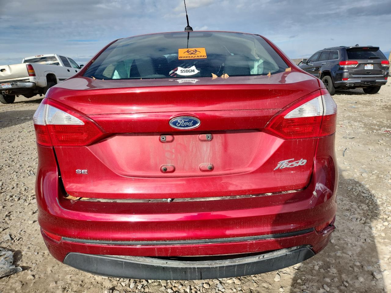 2017 Ford Fiesta Se VIN: 3FADP4BJXHM143479 Lot: 93744675