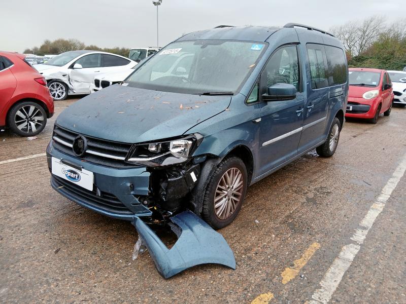 2017 VOLKSWAGEN CADDY MAXI LIFE 2.0 TDI 150 5DR for sale at Copart SANDWICH
