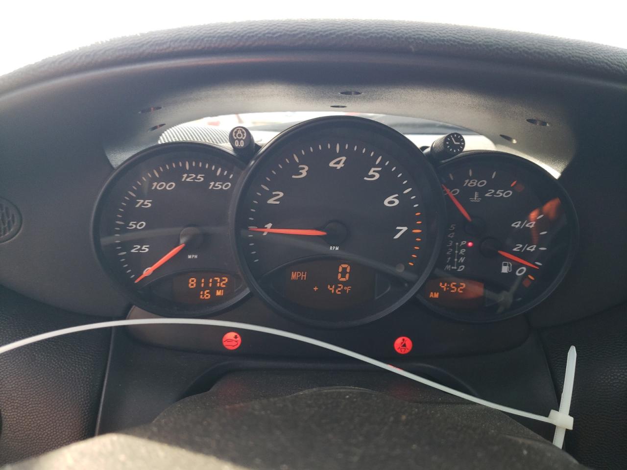 1997 Porsche Boxster VIN: WP0CA298XVS622891 Lot: 91978355