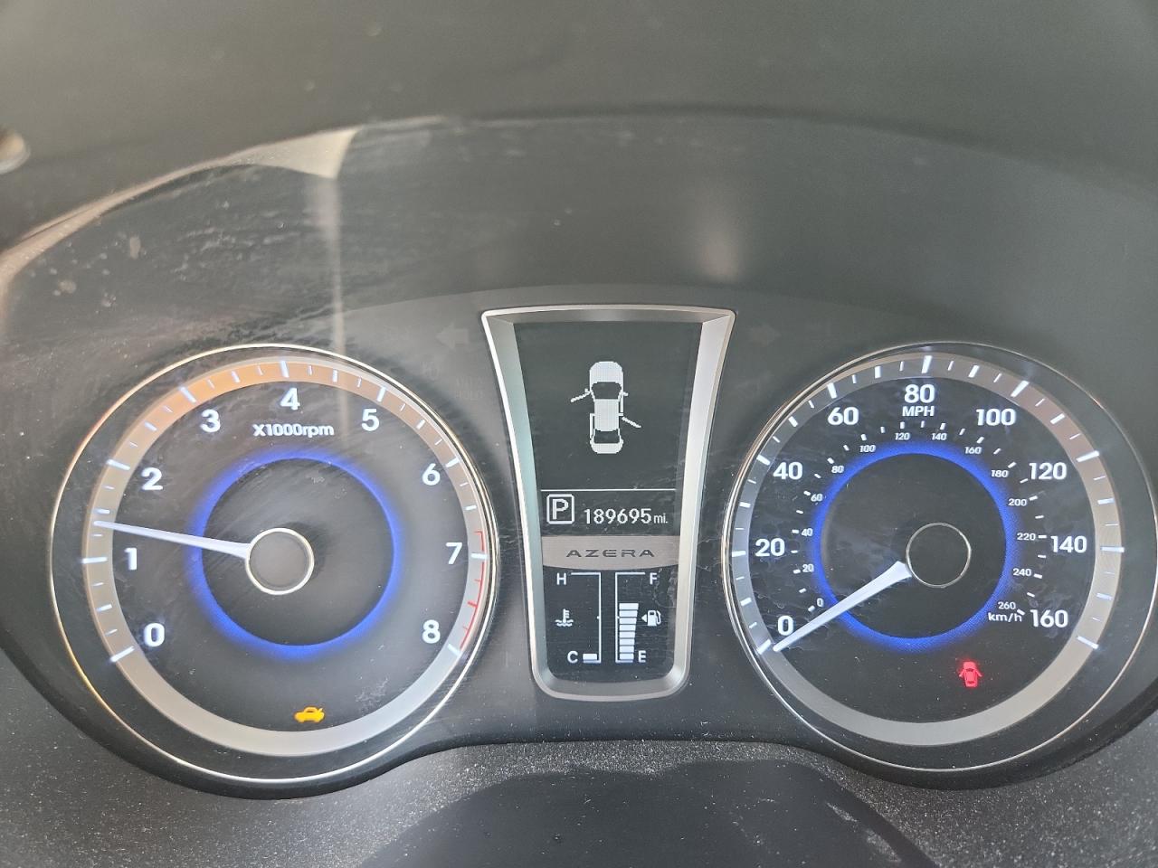 2012 Hyundai Azera Gls VIN: KMHFH4JG0CA148973 Lot: 91620795