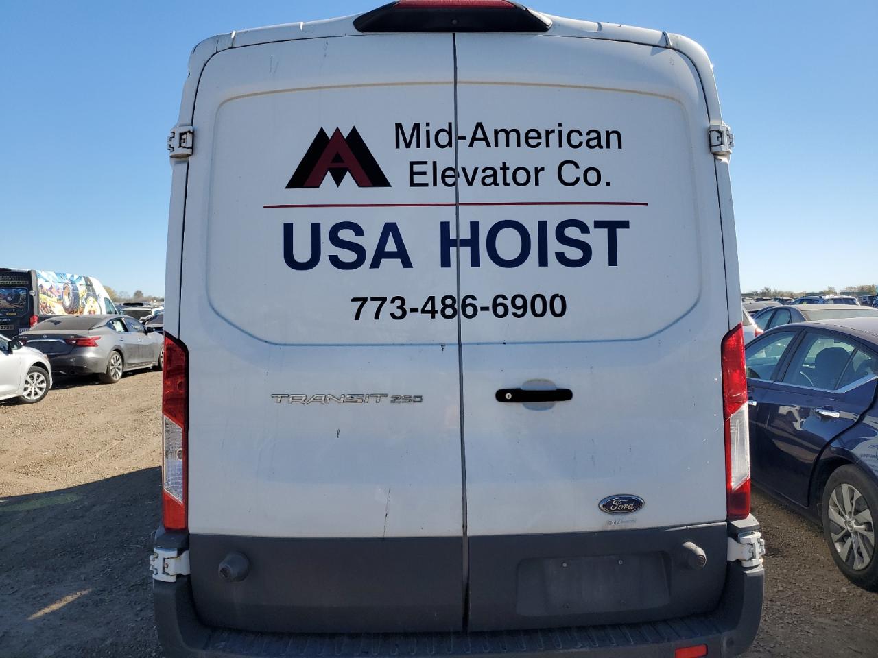 2018 Ford Transit T-250 VIN: 1FTYR2CM8JKB24476 Lot: 87251385