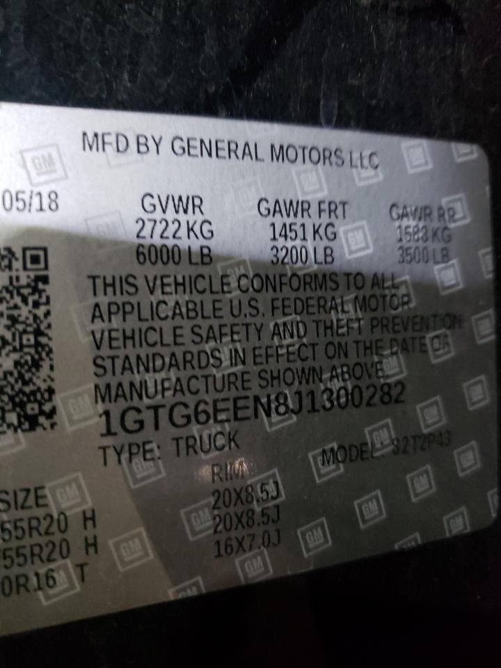 2018 GMC Canyon Denali VIN: 300282 Lot: 92746845