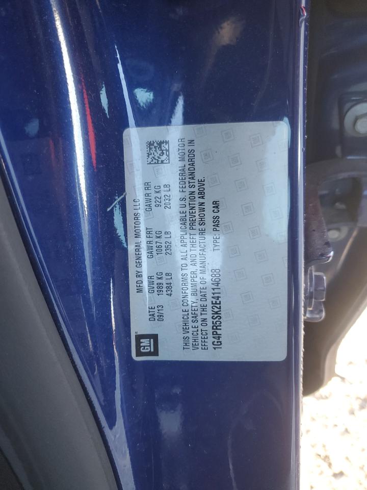 2014 Buick Verano Convenience VIN: 1G4PR5SK2E4114688 Lot: 93169955