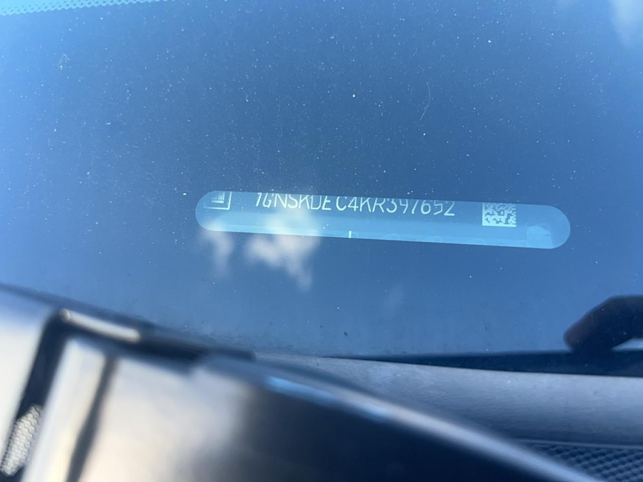 2019 Chevrolet Tahoe Police VIN: 1GNSKDEC4KR397652 Lot: 89644095