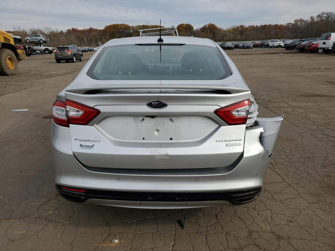 2013 Ford Fusion Titanium VIN: 3FA6P0K92DR151984 Lot: 91059405