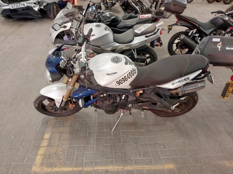 2012 TRIUMPH STREET TRIPLE  for sale at Copart SANDWICH