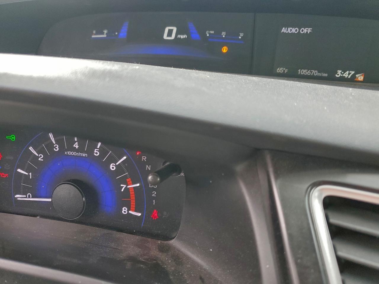 2013 Honda Civic Natural Gas VIN: 19XFB5F59DE000077 Lot: 94342045