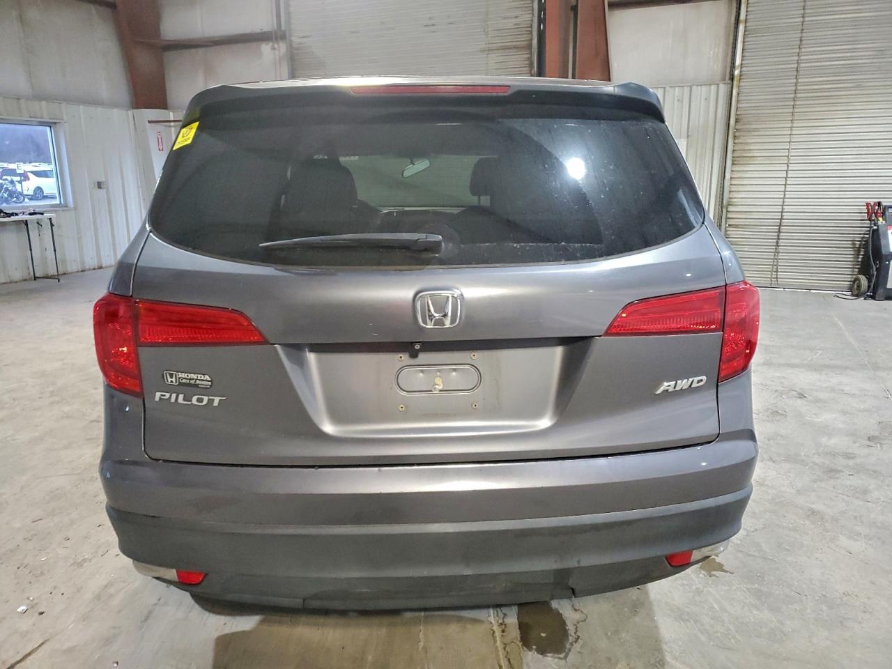 2017 Honda Pilot Lx VIN: 5FNYF6H13HB006826 Lot: 93919285