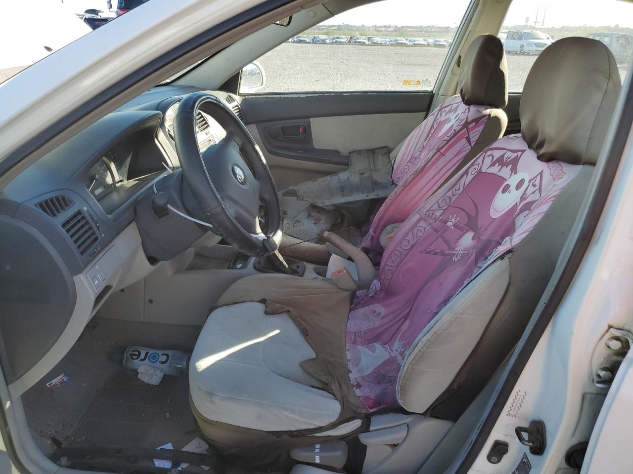 2005 Kia Spectra Lx VIN: KNAFE121955141826 Lot: 91620435