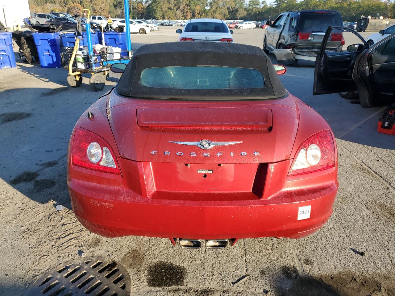 2005 Chrysler Crossfire Limited VIN: 1C3AN65L15X035208 Lot: 93369125
