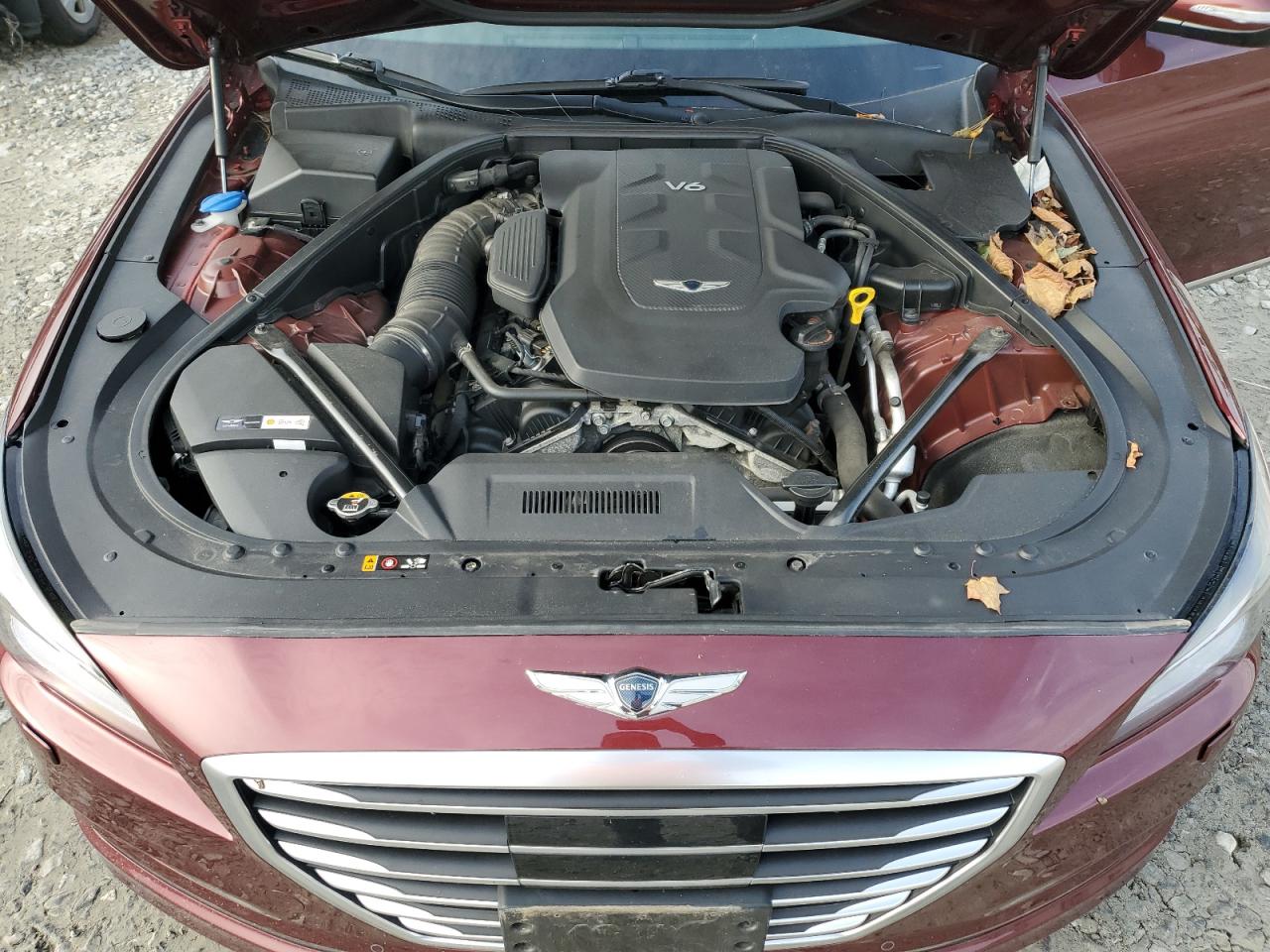 2017 Genesis G80 Base VIN: KMHGN4JE9HU172612 Lot: 91205185